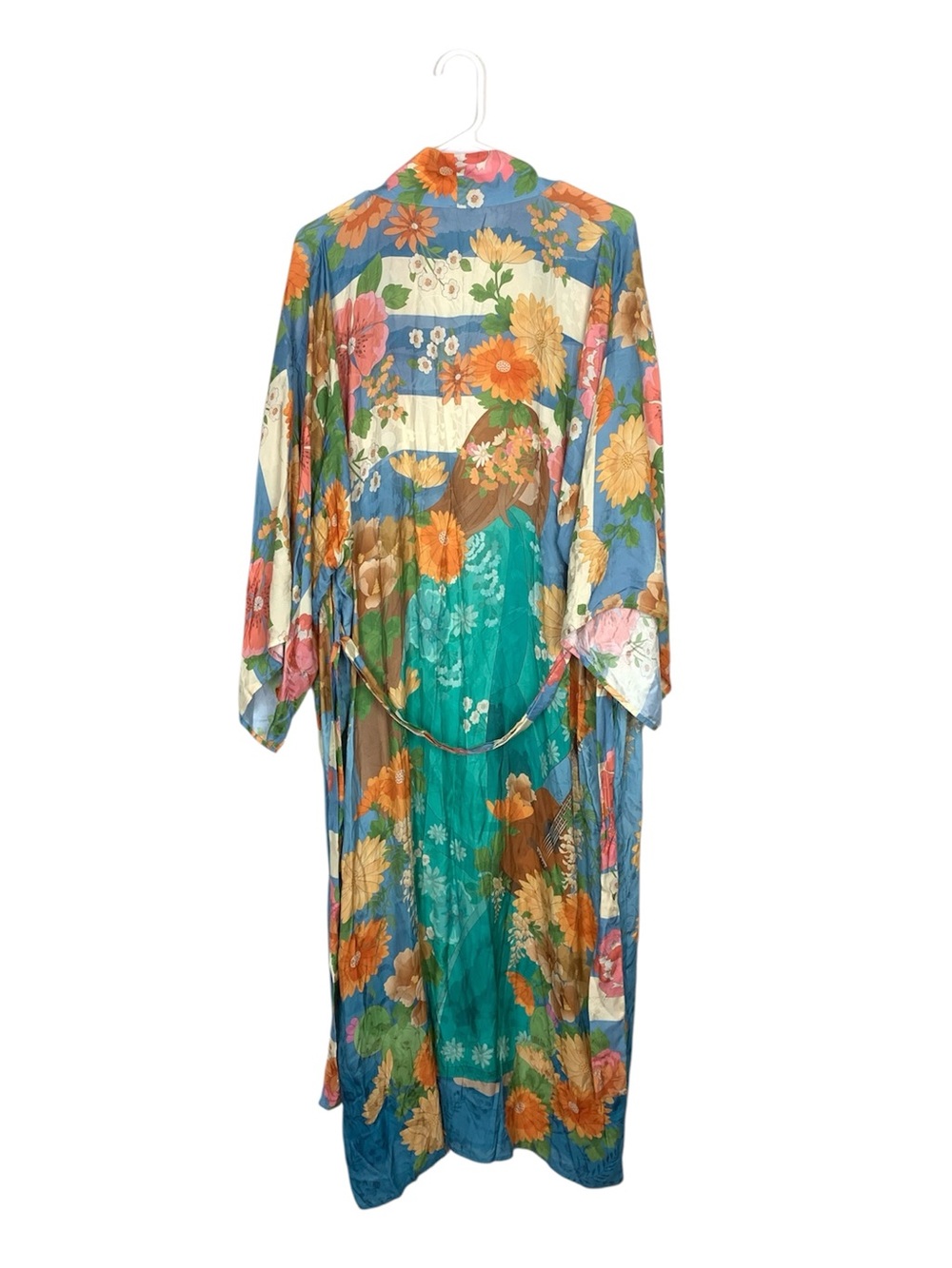 Spell Carrie robe in blue size s/m lounge intimate